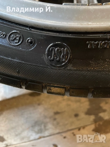 Bmw e60 джанти style 124 275 35 18 runflat, снимка 8 - Гуми и джанти - 52955748