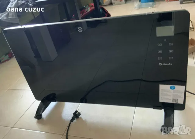 AlecoAir C20 HEATIX Black 2000W WiFi Smart електрически отоплителен уред