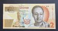 Банкнота. Африка. Гана. 2 седи. 2017 година. UNC., снимка 1 - Нумизматика и бонистика - 41701041