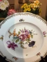 Meissen Germany  забележително плато с производство от 19 век Код P1944, снимка 18