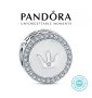 Талисман сребро 925 Pandora My Treasured Queen Charm. Колекция Amélie