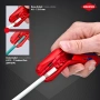 инструмент за сваляне на изолация, оголване на кабели Knipex 169501SB, снимка 1
