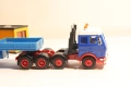 HERPA H0 1/87 MERCEDES ФУРГОН КАМИОН МОДЕЛ ВЛЕКАЧ TIR, снимка 7