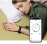 Спортна bluetooth смарт гривна с крачкомер, мониторинг на пулс и кислород в кръвта - ЧЕРЕН, снимка 5