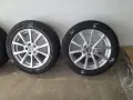 Комплект 17" джанти Autec Valenti с зимни гуми Semperit 215/55 R17 (DOT 2023), снимка 2