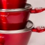 Комплект съдове за готвене Cheffinger – 10 части, снимка 15
