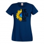 Дамска тениска NO WAR UKRAINE SUNFLOWER,подкрепям Укркайна, снимка 4