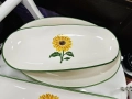 Весели и слънчеви чинийки, купи и плата със Слънчогледи - керамика, снимка 3