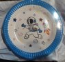 6 бр Космонавт Астронавт Космос парти чинии чинийки