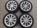 4бр. ал. джанти Audi Q3 (оригинални) 7x17 , 5x112 , ET43 , централен отвор 57,1мм, снимка 5