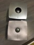 Два броя вентилатори за баня, модел  X-MART10 INOX,  ф100, цвят инокс ,произведени в Испания , снимка 1