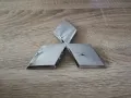 сребристо лого Mitsubishi 14.5 см, снимка 1