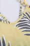 Дамски потник в жълто с тропически принт и регулируеми презрамки, снимка 9