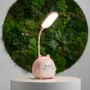 LED настолна детска лампа с зайче с 3 нива на яркост, снимка 1