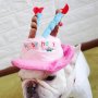 Кучешка шапка за рожден ден Шапка за рожден ден на домашен любимец Шапки за кучешки рожден ден, снимка 9