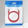 Vention Кабел LAN UTP Cat.6 Patch Cable - 1M Red - IBERF, снимка 3