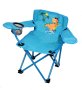 Детски сгъваем къмпинг стол син динозавър с калъф 33x31x48см, снимка 1 - Къмпинг мебели - 41434638
