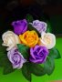 Букет от сапунени рози , снимка 2