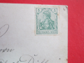 Стара картичка снимка марка 3 райх 5, снимка 6