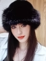 Зимна пухкава шапка, снимка 1