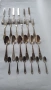Комплект старинни италиански посребрени прибори за хранене, снимка 2