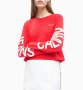 Calvin Klein Jeans Logo Оригинална Дамска Тениска Блуза XS, снимка 5