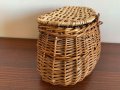 Плетена дървена кошница - 3 вида ретро, малки, снимка 3