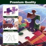 Нов Адвент календар пъзел 1008 части коледно броене игра деца подарък, снимка 7