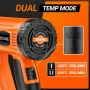 НОВ пистолет за горещ въздух с 4 приставки SEEKONE 2000W, 400 ℃ и 600 ℃, снимка 2