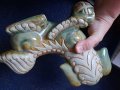  Vintage Large Ceramic Foo Dog Statue      Китаиски порцелан , китайско кучие, снимка 15