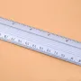 5807 Алуминиева линийка, 30см, ученическа метална линия, снимка 4