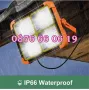 LED соларен прожектор 100W, LED Соларна къмпинг лампа 100W, размер 175х155 мм, снимка 9