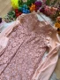 Розова дантелена рокля, снимка 3