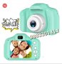 Зелен детски фотоапарат Дигитален фотоапарат , снимка 5