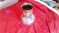 Красива метална ваза , снимка 1 - Антикварни и старинни предмети - 41970343