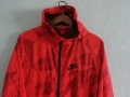 Nike оригинално ново мъжко яке ветровка с качулка размер XL оранжево , снимка 4