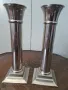 два свещника от неръждаема стомана   5/2, снимка 1