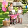 Машина за захарен памук Royal 1200W 52см Електрическа Професионална  Количка, снимка 1