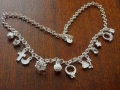 Посребрено дамско колие, снимка 5