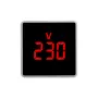 Taxnele V-PL AC 50-500V цифров волтметър с EU щепсел, снимка 3