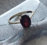 Златен пръстен с рубин, снимка 2