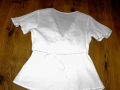Бяла кенарена блуза, снимка 7