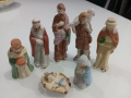 Порцеланови стари статуетки Рождество Христово, снимка 2