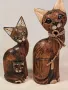 дървени статуетки дърворезба 24/4, снимка 1