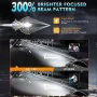 НОВ Модел 2025 G TECH LED Крушки H1 200W 300% за директен монтаж, снимка 4