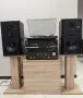 🔊Ретро аудио система - сет TECHNICS - усилвател, двукасетъчен дек, тунер, грамофон + колони🔊, снимка 1