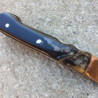 стар български нож, снимка 6 - Ножове - 35844544