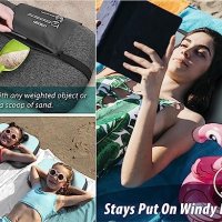 Нова Надуваема плажна възглавница за къмпинг спане шезлонг плаж море, снимка 4 - Водни спортове - 41887556