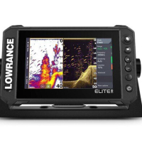 Сонар/GPS Lowrance Elite-7 FS със сонда 3-В-1, снимка 1 - Такъми - 44585060