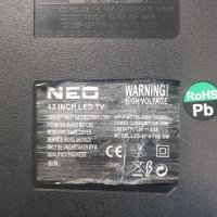 Продавам телевизор NEO LED-4318 FHD SW на части, снимка 1 - Части и Платки - 39436307